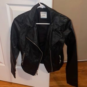 Old Navy Faux Leather Jacket